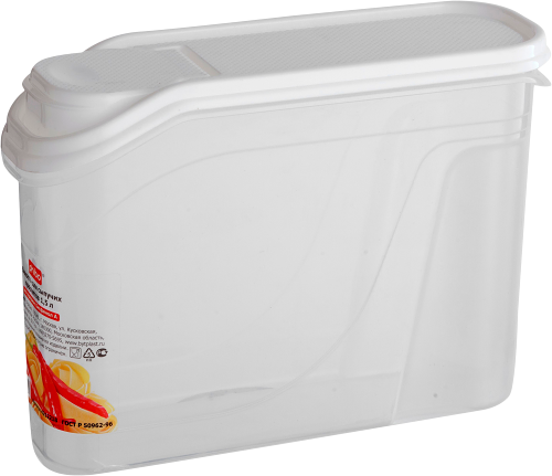 Емкость Бытпласт для сыпучих продуктов 1.5 л в ассортименте