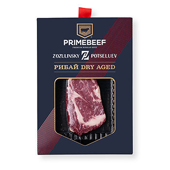 Стейк Рибай б/к сухого созревания Prime Beef & ZOZULINSKY & POTSELUEV