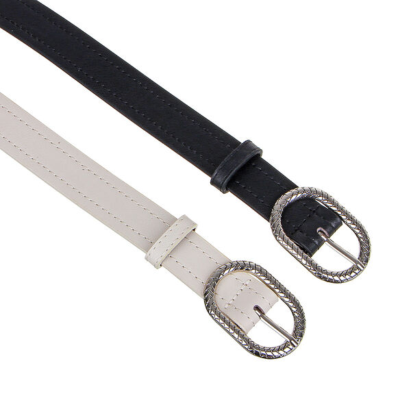 Юl ремень женский, пу, сплав, ширина 2,7см, длина 105см, 2 цвета, рж20-4