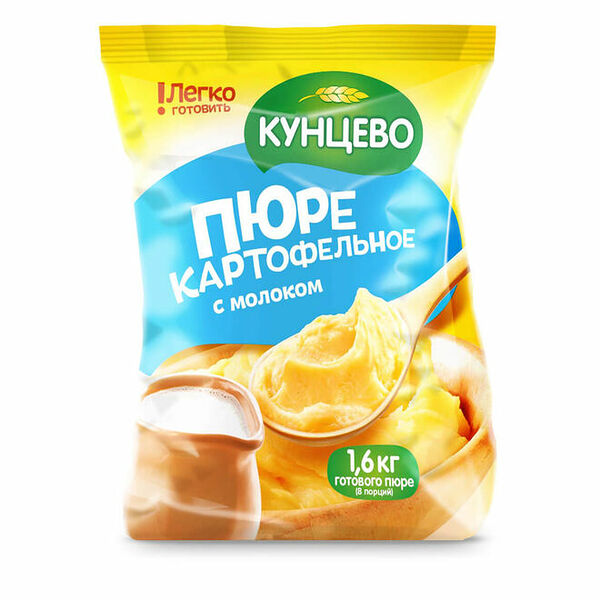 Пюре картофельное Кунцево с молоком 240 г