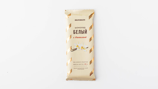 

Шоколад белый с ванилью
