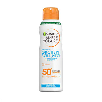 Спрей Garnier Ambre Solaire взрослый солнцезащитный сухой эксперт защита SPF 50