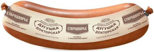 

Колбаса вареная СТАРОДВОРЬЕ Дугушка Докторская, весовая