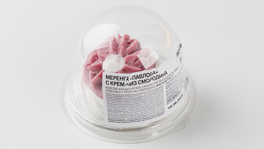 

Меренга "Павлова" с крем-чиз смородина 90г