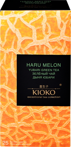 

Чай зеленый KIOKO Haru Melon с ароматом дыни 25х2г