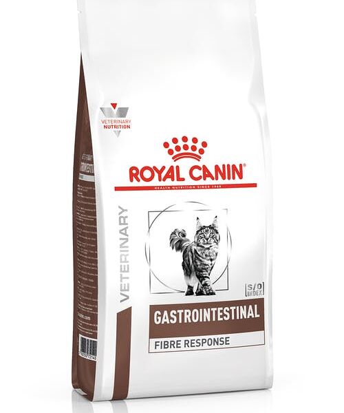 Корм для кошек Royal Canin Veterinary Gastrointestinal Fibre Response при запорах, 350г
