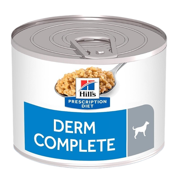 Корм для собак Hill's Prescription Diet Canine Derm Complete для поддержания здоровья кожи при аллергии