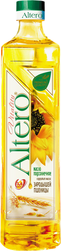 

Масло подсолнечное Altero Vitality с добавлением оливкового масла и масла зародышей пшеницы 810 мл