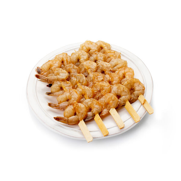 Креветки в соусе Терияки с чесноком