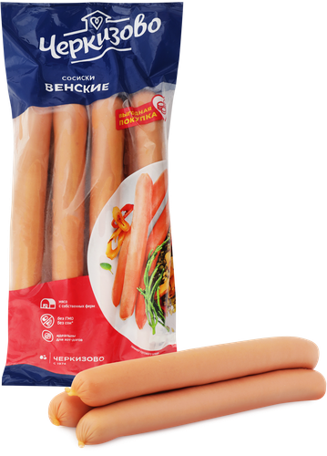 

Сосиски ЧЕРКИЗОВО Венские, 700г
