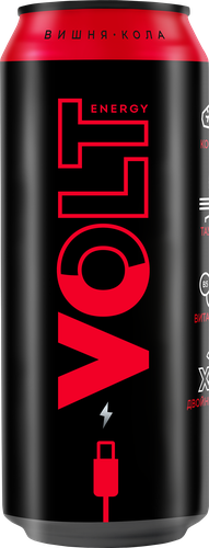 

Напиток энергетический Volt Energy вишня-кола 450 мл