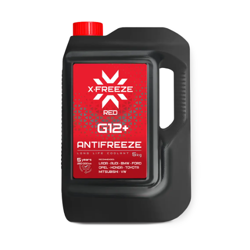 Антифриз X-Freeze G12+ 5кг
