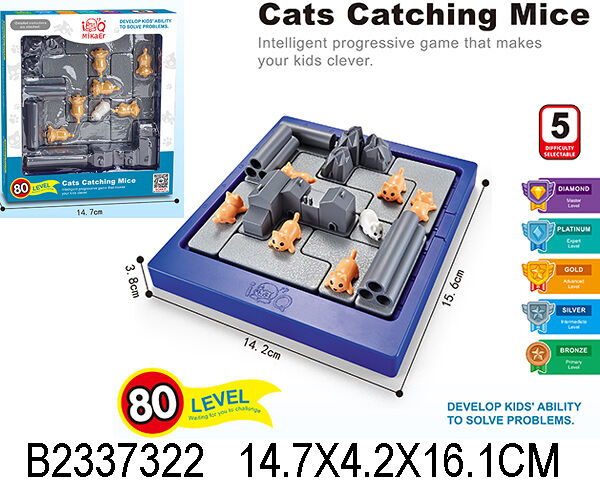 Игра настольная Кошки и мышки арт. 2337322-R168-2