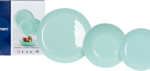 Набор посуды Luminarc Diwali Light Turquois 18 предметов