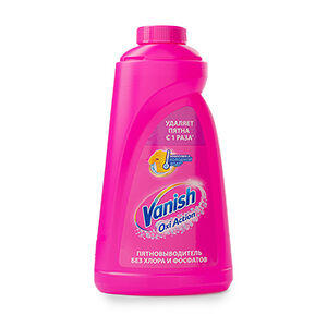 Пятновыводитель для тканей Oxi Action Vanish 1л