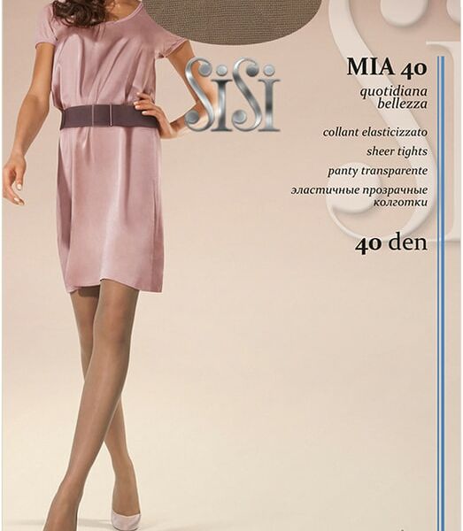 Колготки SiSi Mia 40 Miele Светло-бежевый Размер 2