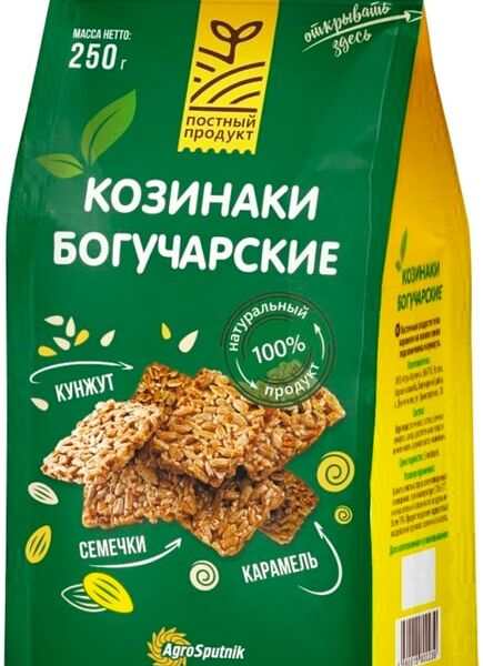 Козинаки AgroSputnik Богучарские классические 250г