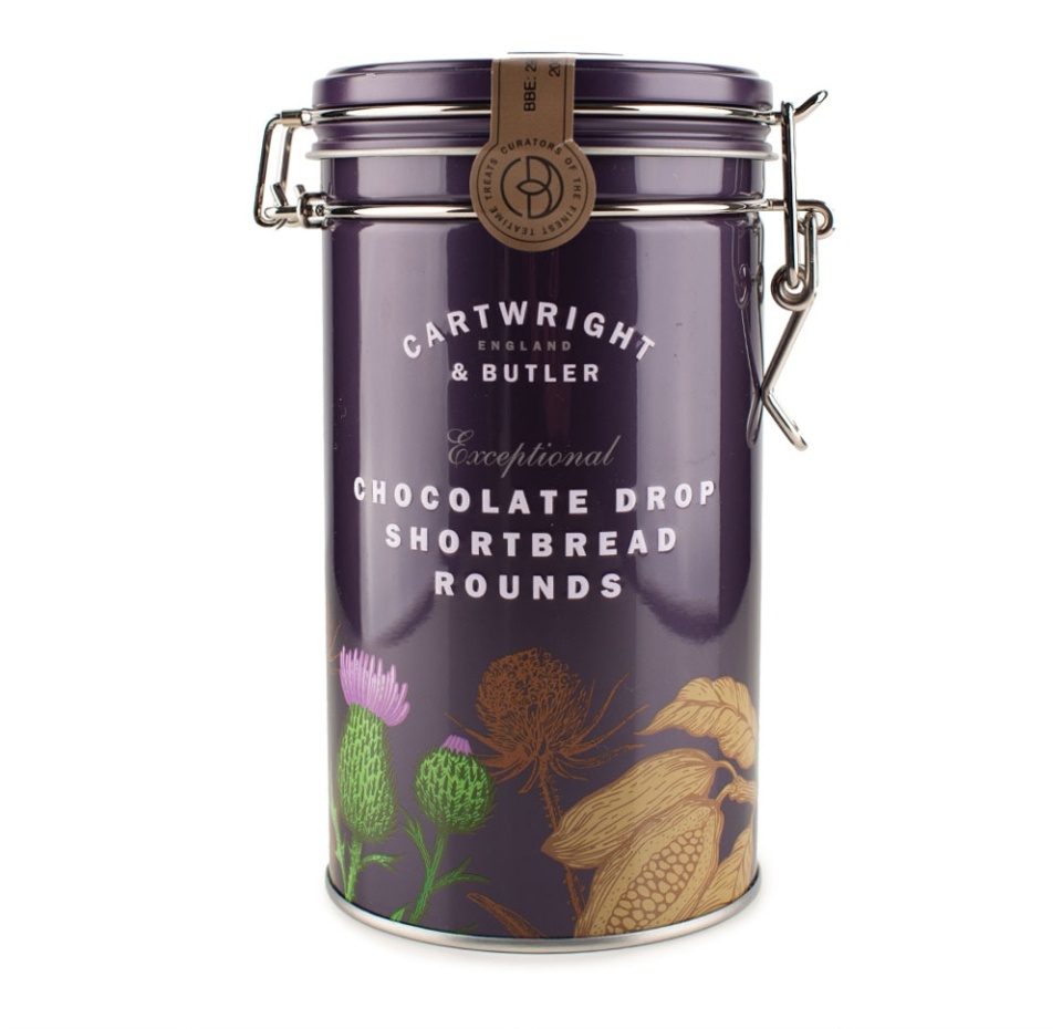 

Печенье Cartwright & Butler песочное Chocolate Drop 200 г, Великобритания