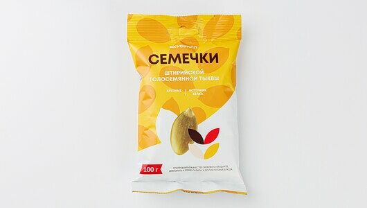 Семечки штирийской голосемянной тыквы