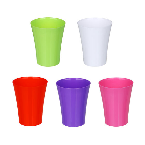 Inbloom горшок 600мл, 10x12см, pp, в ассортименте