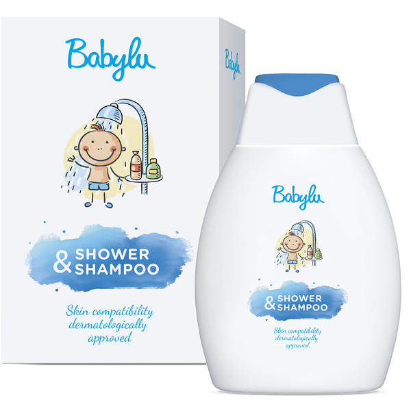 Babylu детский гель для душа и шампунь 250мл 23637