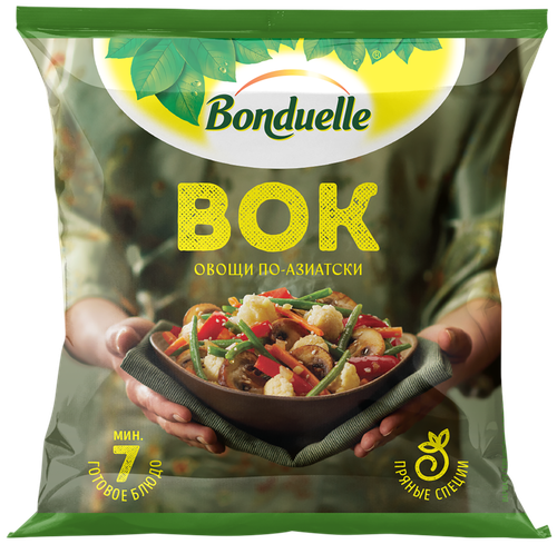 

Овощи Бондюэль Вок По Азиатски смесь замороженная 400 г
