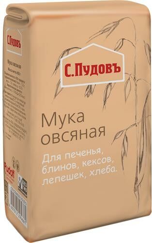 Мука С. Пудовъ Овсяная 400 г