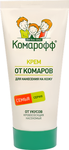 Крем от укусов кровососущих насекомых Комарофф 100 мл