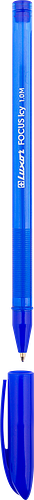 Ручка шариковая LUXOR Focus icy синий, 1мм, Арт. 1762