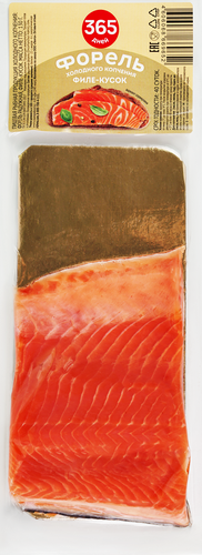 

Форель холодного копчения 365 Дней филе-кусок 130 г
