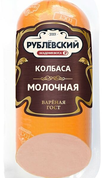 Колбаса Рублевский Молочная вареная 400г