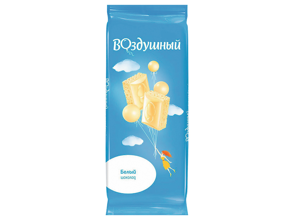 

Шоколад Воздушный белый пористый 85г