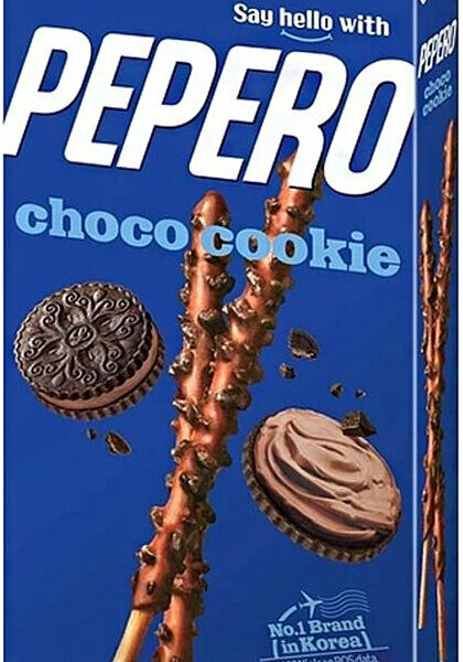 Соломка Lotte Pepero Choco Cookie в глазури с крошками печенья 32 г