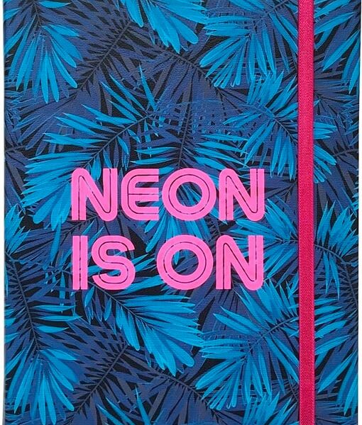 Скетчбук Infolio Study Neon tropics твердый переплет 15*21см 64л