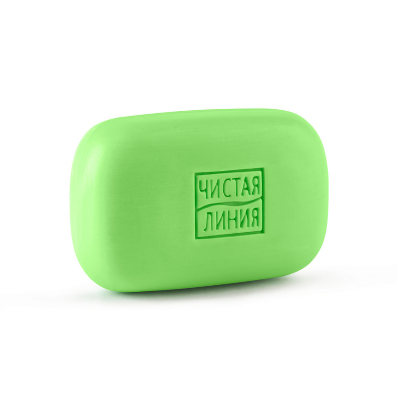 

Мыло косметическое Чистая Линия Сочное алоэ 75 г