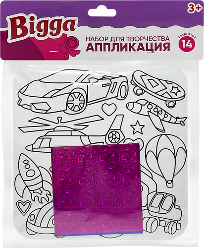 Набор для творчества Bigga Картина из наклеек 20х20см Арт. CB900739