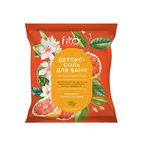 Детокс-соль для ванн fito косметик Антицеллюлитная 500 г