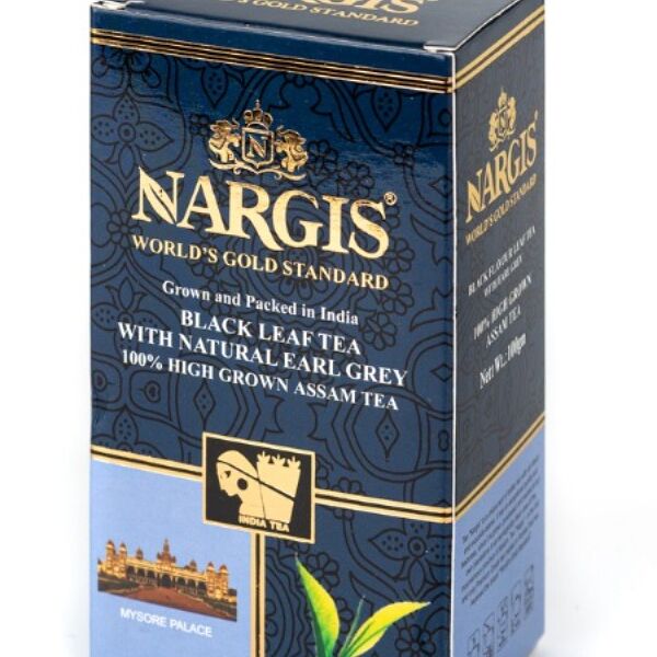 Чай Nargis Assam Earl Grey среднелистовой, с бергамотом