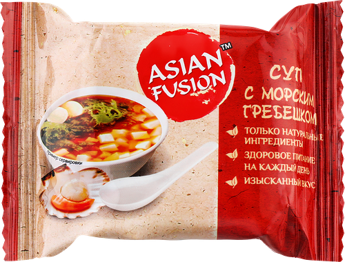 Суп быстрого приготовления Asian Fusion с морским гребешком 12 г