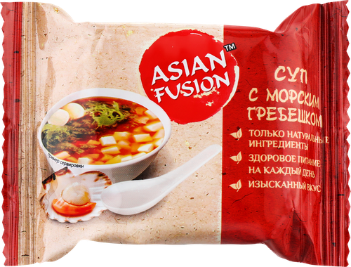 

Суп быстрого приготовления Asian Fusion с морским гребешком 12 г