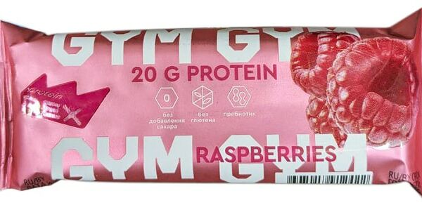 Протеиновый батончик Protein Rex GYM Малина-йогурт 60г