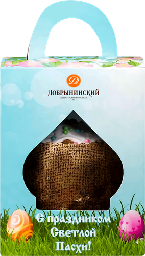 

Кекс-Кулич Добрынинский творожный 330 г