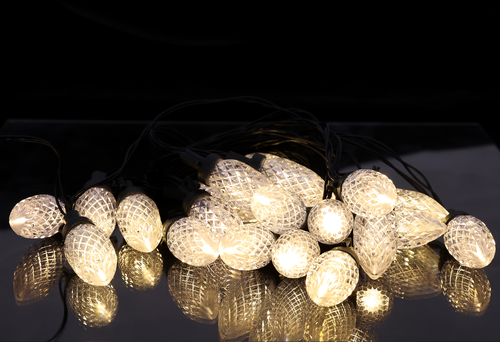 

Электрогирлянда HOMECLUB Шишки, 20LED-ламп, теплый белый, IP20 Арт. XYIP-3ELED-20-B