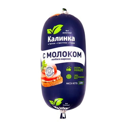 

Колбаса вареная Калинка с молоком 400 г