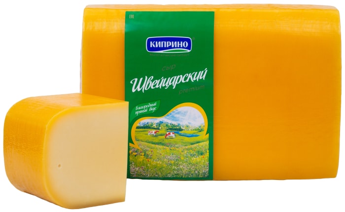 

Сыр Киприно Швейцарский 50% вес