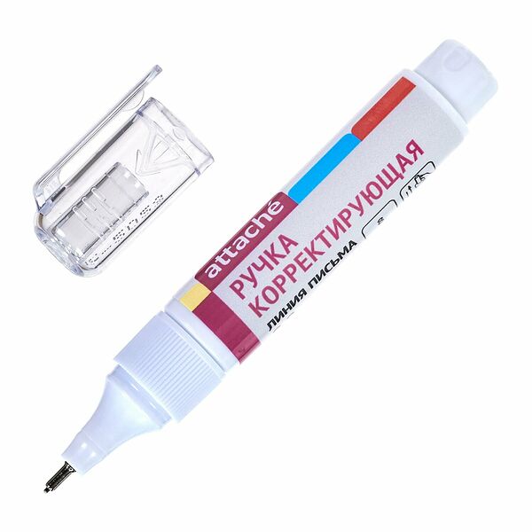 Корректирующий карандаш 8мл ATTACHE, шариковый наконечник 84034
