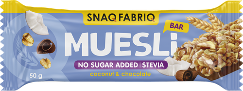

Батончик мюсли Snaq Fabriq с молочным шоколадом кокос 50 г