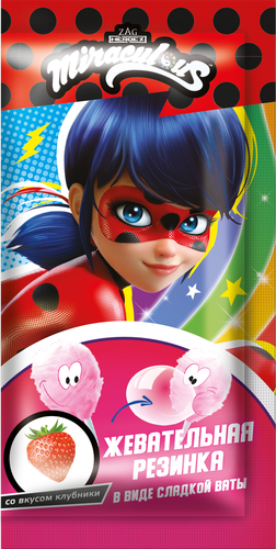 

Жевательная резинка Конфитрейд Сладкая вата со вкусом клубники с подарком