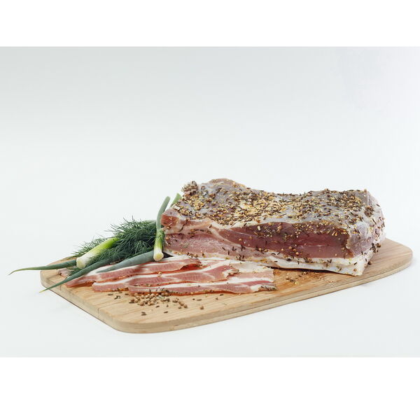 Продукт из шпика мясной соленый охлажденный «Грудинка Деревенская» ФК