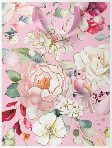 

Пакет подарочный Flora, 14х19х11см, Арт. SMT, в ассортименте